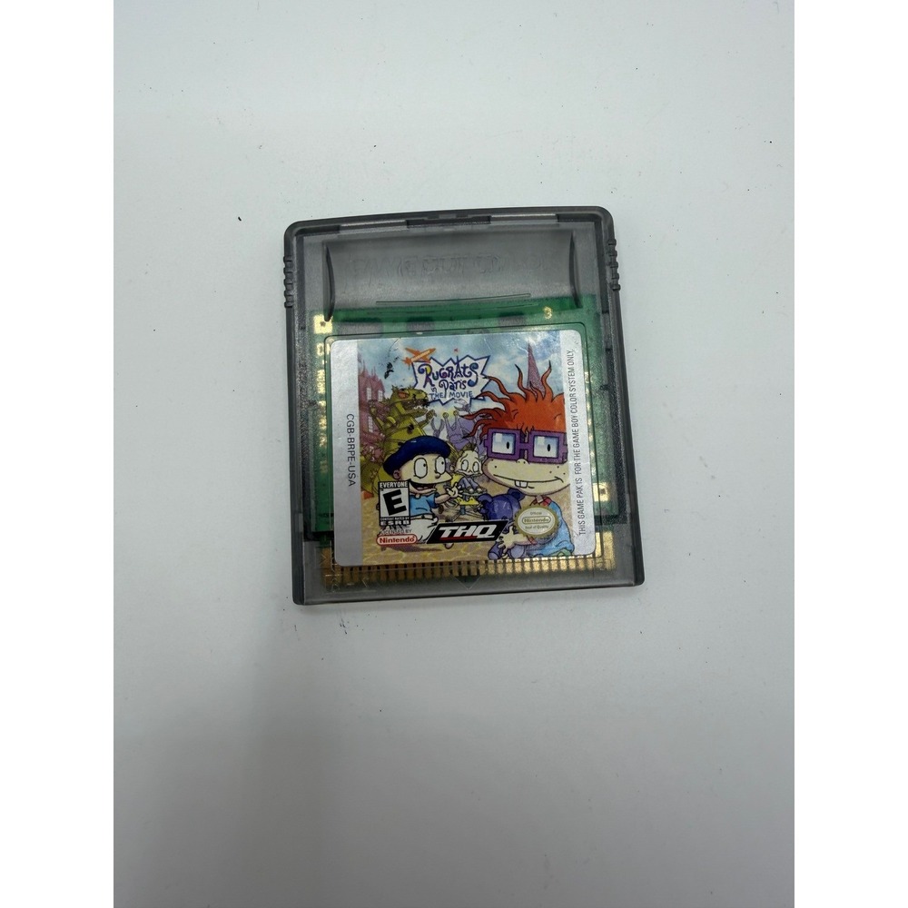 Rugrats in Paris The Movie Nintendo Game Boy Color GBC Cartridge CGB-BRPE-USA